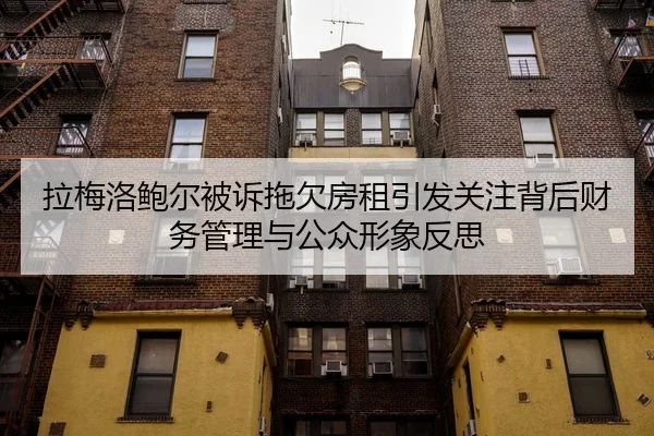 拉梅洛鲍尔被诉拖欠房租引发关注背后财务管理与公众形象反思